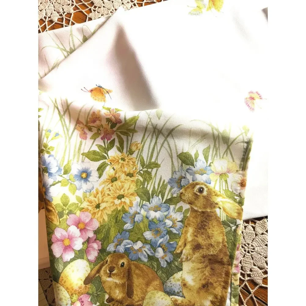 Rabbit tablecloth rectangle 56